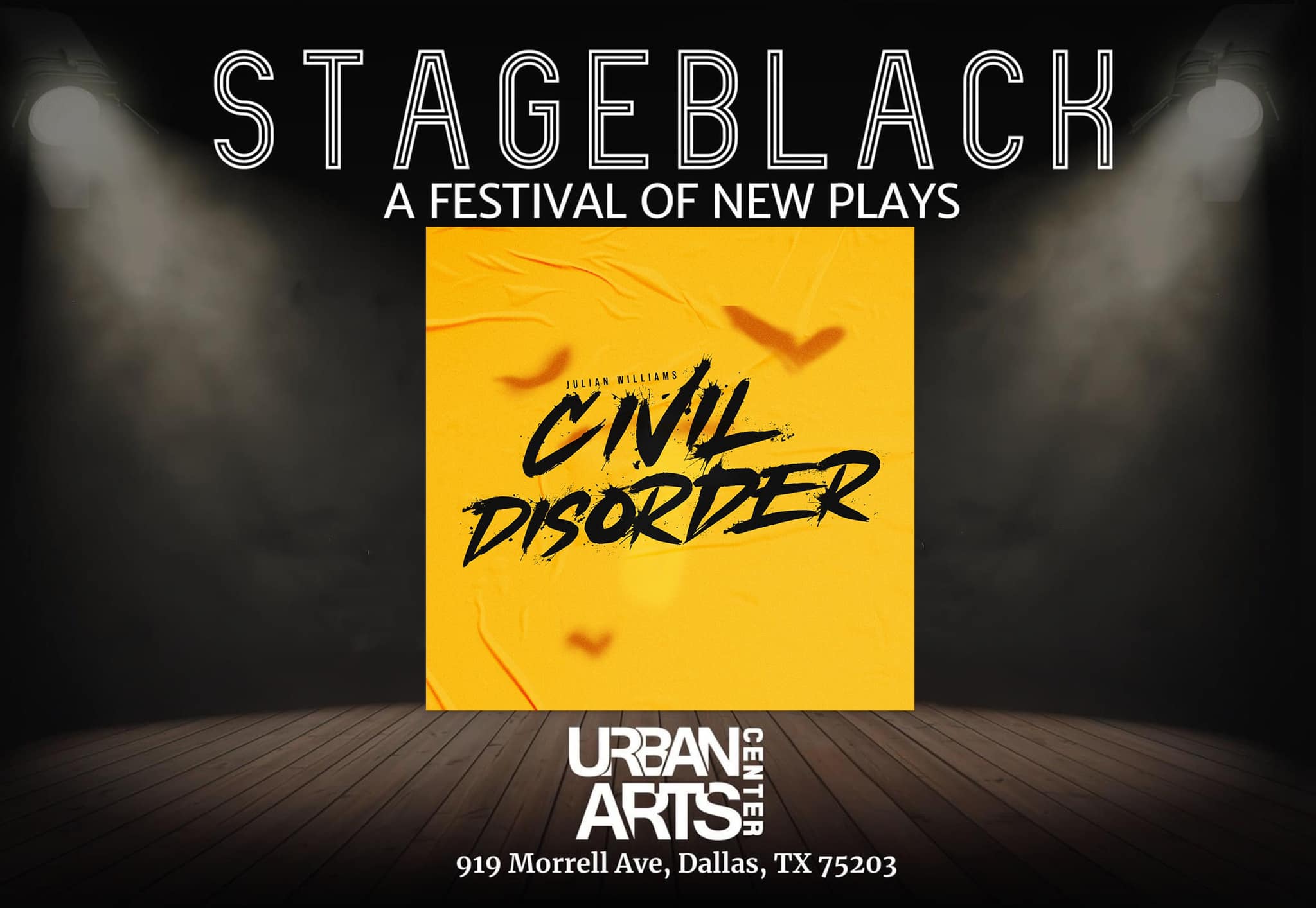 Civil Disorder production flyer