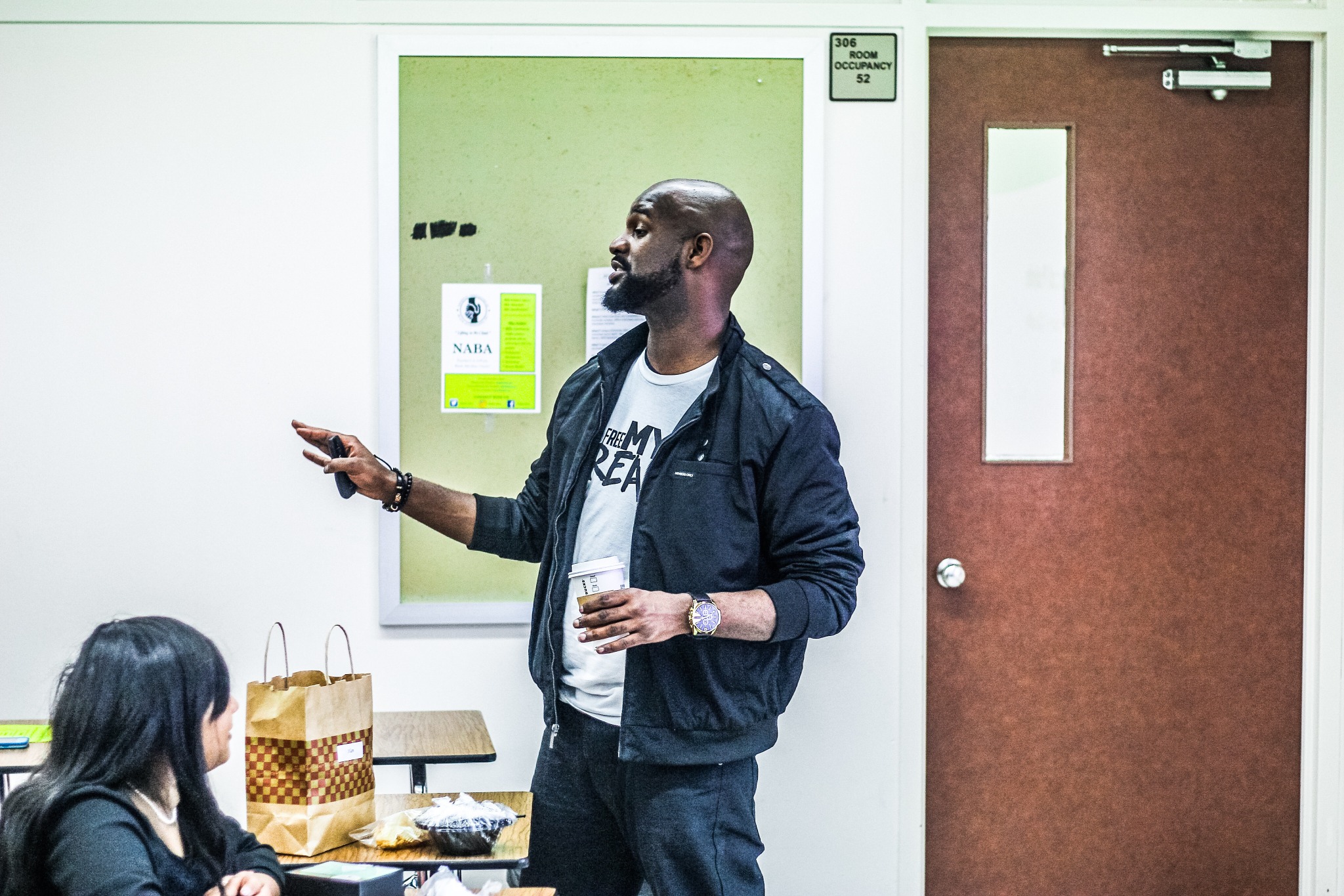 Julian Austin directing rehearsal
